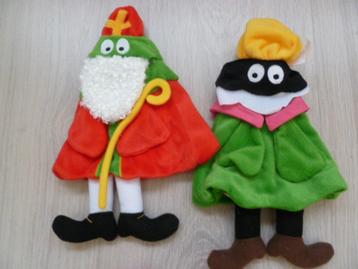 Sinterklaas - en Piet Sparky handpop. Nieuw. beschikbaar voor biedingen