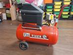Finair tiger compressor 1,1 KW, Gebruikt, 6 tot 10 bar, Ophalen of Verzenden, Minder dan 200 liter/min