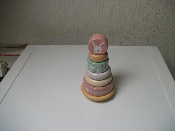 Tuimeltoren Little Dutch, Kinderen en Baby's, Speelgoed | Houten speelgoed, Gebruikt, Ophalen of Verzenden