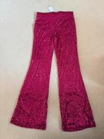 Mango Roze Glitter Broek - Maat L, Kleding | Dames, Mango, Maat 42/44 (L), Nieuw, Ophalen of Verzenden