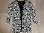vest Miss Etam met animal print maat small, Zwart, Ophalen of Verzenden, Zo goed als nieuw, Maat 36 (S)