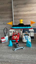 Duplo Race wagen set, Ophalen of Verzenden, Zo goed als nieuw, Duplo
