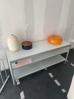 Moderne Glazen Sideboard / Bijzettafel / TV Kast - Design, Gebruikt, 100 tot 150 cm, Ophalen of Verzenden, Glas