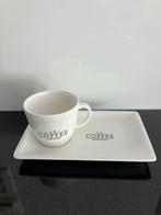 Riviera Maison koffie kopje met plateau ruimte voor koekje, Ophalen, Keramiek, Nieuw, Effen