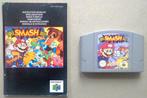 Super Smash Bros voor de Nintendo 64 + boekje, Spelcomputers en Games, Games | Nintendo 64, Gebruikt, Vechten, 1 speler, Ophalen of Verzenden