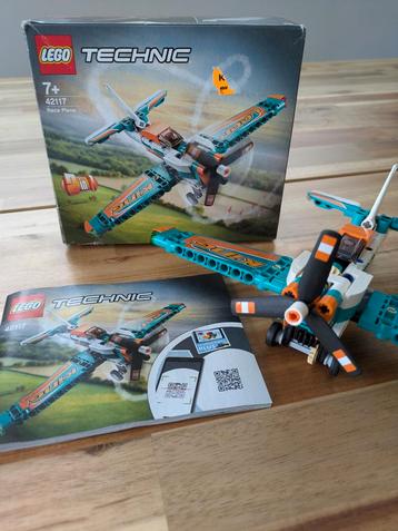 LEGO Technic Race Plane 42117 - Compleet, incl. doos beschikbaar voor biedingen