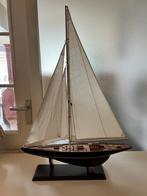 Zeilboot donkerblauw, Hobby en Vrije tijd, Modelbouw | Boten en Schepen, Ophalen, Zo goed als nieuw, Overige merken