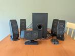 Logitech speakers/boxen/luidsprekers en subwoofer, Subwoofer, Zo goed als nieuw, 120 watt of meer, Ophalen