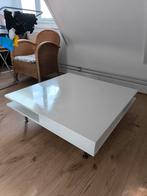 Moderne witte salontafel, Huis en Inrichting, Tafels | Salontafels, Ophalen