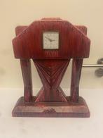 Art Deco Franse Keramiek Tafelklok, Antiek en Kunst, Antiek | Klokken, Ophalen of Verzenden