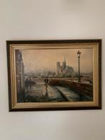 Schilderij getiteld Paris ophalen Borne of Nijmegen, Antiek en Kunst, Ophalen