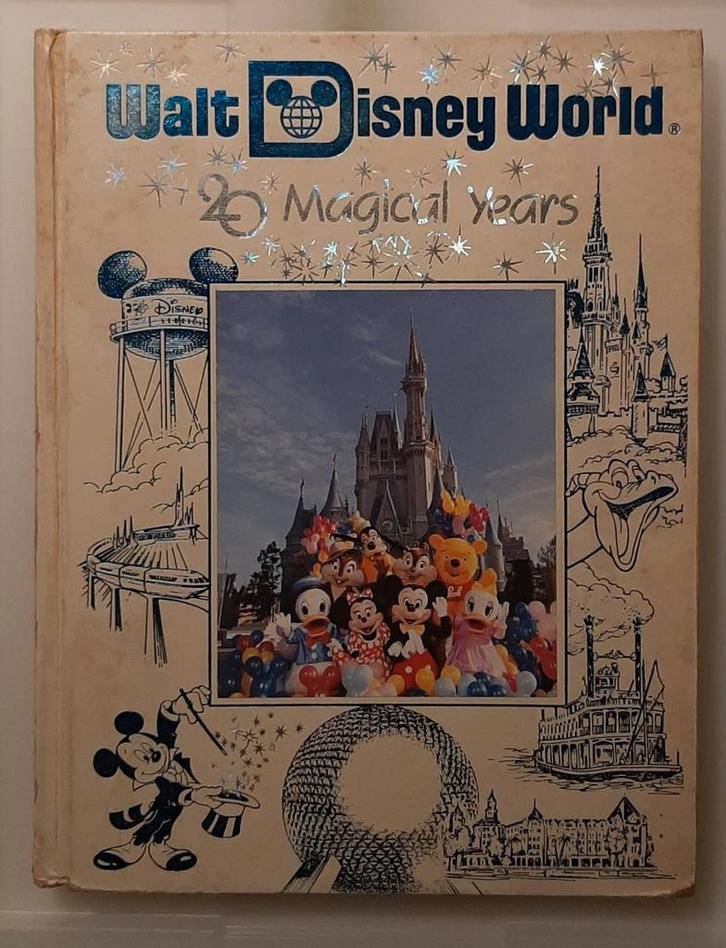 Walt Disney World 20 Jaar Jubileumboek, Verzamelen, Disney, Gebruikt, Papier, Kaart of Schrift, Ophalen of Verzenden