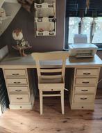 Riviera Maison bureau met stoel, Huis en Inrichting, Bureaus, Ophalen, Gebruikt