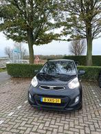 Kia Picanto 1.2 Cvvt 5-DRS 2014 Zwart, Auto's, Voorwielaandrijving, 4 cilinders, 400 kg, Origineel Nederlands