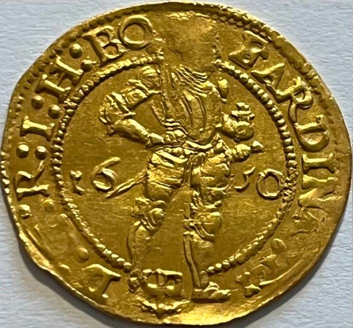 Zwolle zeldzame gouden dukaat 1650 topkwaliteit!, Postzegels en Munten, Munten | Nederland, Losse munt, Overige waardes, Vóór koninkrijk
