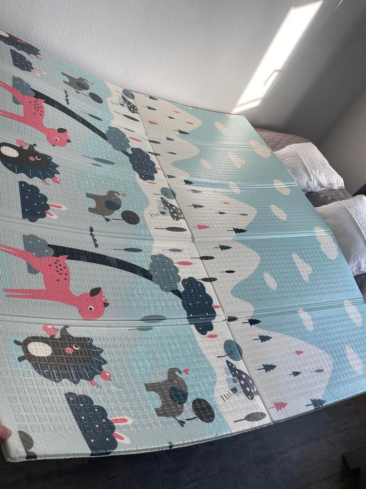 Grote Speelmat 180x200 - Dubbelzijdig!, Kinderen en Baby's, Speelgoed | Speelkleden, Zo goed als nieuw, Ophalen
