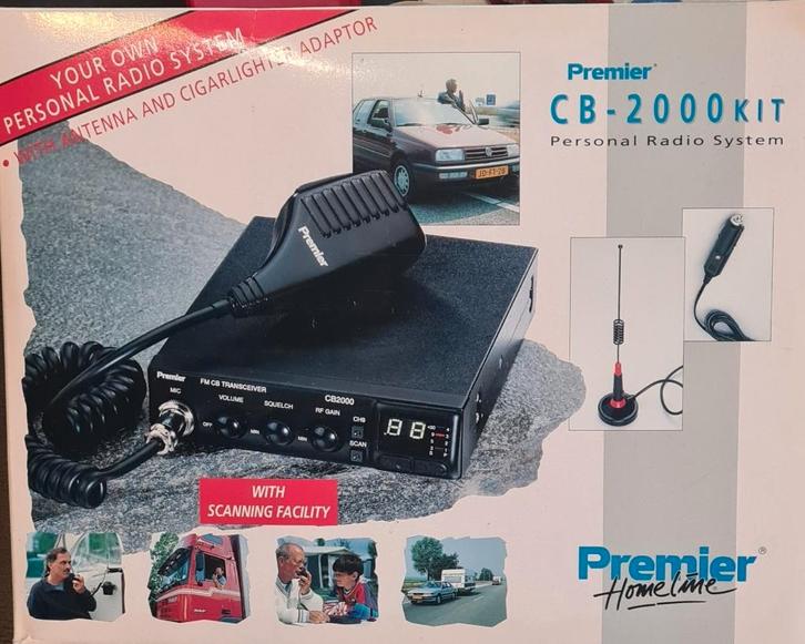 Premier CB-2000, Telecommunicatie, Zenders en Ontvangers, Zo goed als nieuw, Zender en Ontvanger, Ophalen of Verzenden