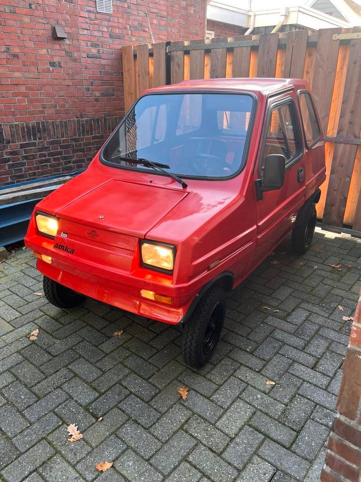 Amica 1250 invalide autootje (rijbewijsvrij!!), Diversen, Brommobielen en Scootmobielen, Gebruikt, Amica, 46 km of meer, 16 km/u of meer