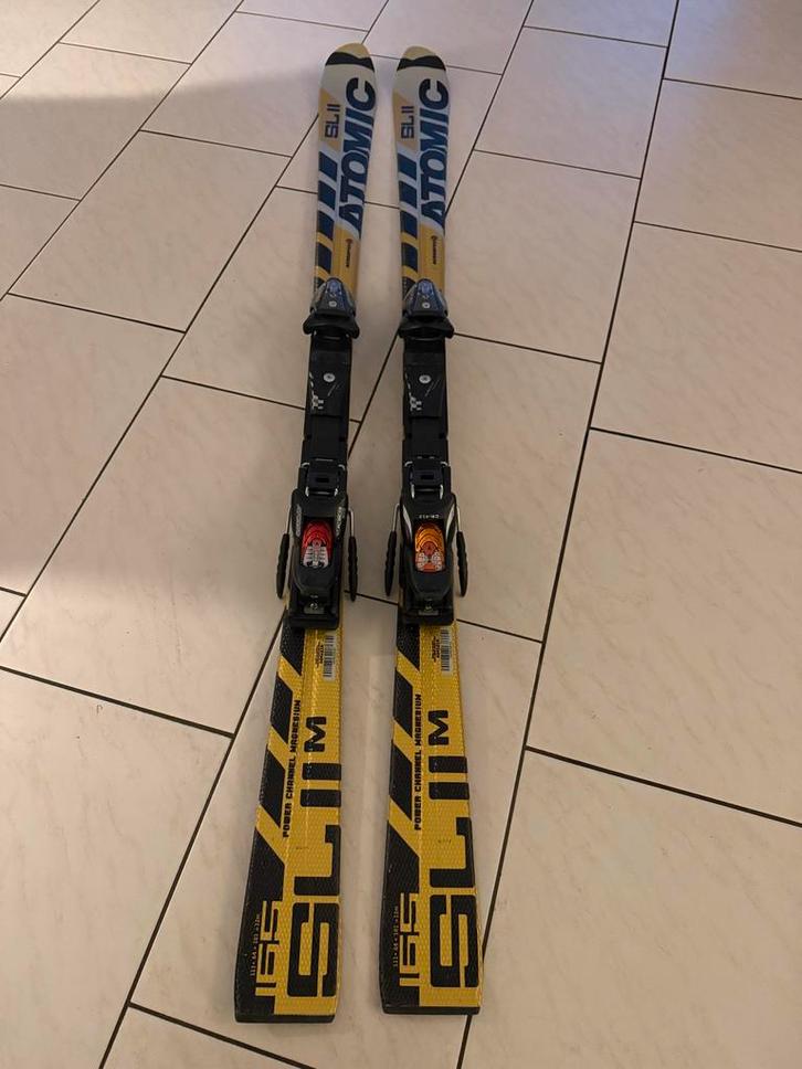 Atomic SL11 Race Carve Ski's - 165cm, Sport en Fitness, Skiën en Langlaufen, Zo goed als nieuw, Ski's, Skiën, Atomic, Carve, 160 tot 180 cm