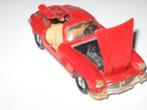 CORGI TOYS MERCEDES 300SL GULLWING 1/43 NR.802-B1 1980, Ophalen of Verzenden, Gebruikt, Auto, Corgi