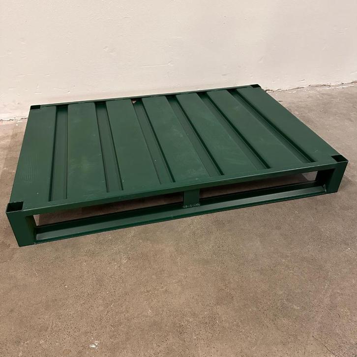 Metalen pallet – 4 stuks -  max. draagvermogen 1200, Doe-het-zelf en Verbouw, Hout en Planken, Nieuw, Pallet, Minder dan 200 cm