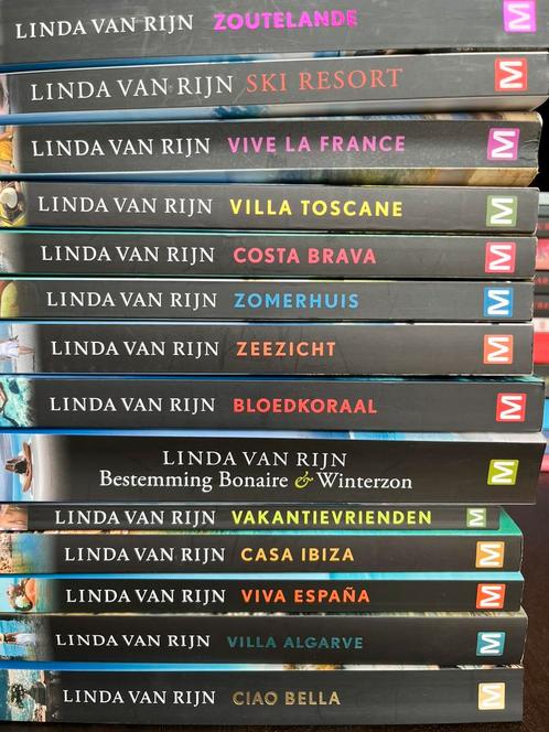Linda van Rijn boeken, Boeken, Thrillers, Zo goed als nieuw, Nederland, Ophalen of Verzenden