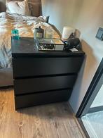 Zwarte ladenkast, Huis en Inrichting, Kasten | Ladekasten, Ophalen, Nieuw, 50 tot 100 cm, 3 of 4 laden
