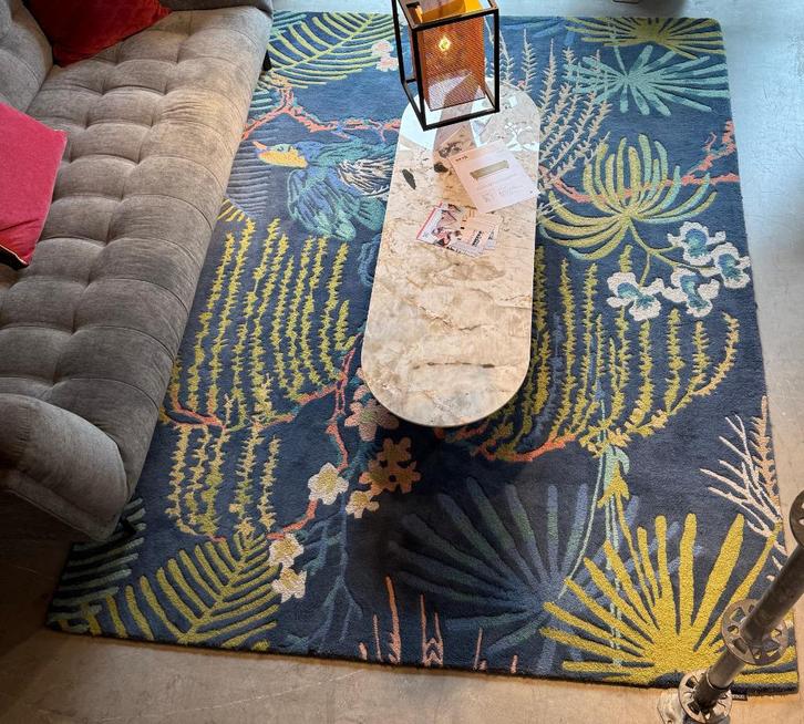 Sanderson Rain forest Tropical night 50708 280x200cm, Huis en Inrichting, Stoffering | Tapijten en Kleden, Nieuw, 200 cm of meer