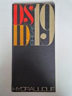 Citroën DS 19 Break Hydraulique brochure, Ophalen of Verzenden, Zo goed als nieuw, Citroën