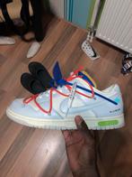 Off white dunk low lot 23 maat 44, Kleding | Heren, Schoenen, Ophalen of Verzenden, Wit, Zo goed als nieuw, Sneakers of Gympen