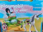 Playmobil 5446 Eenhoornkoets met vlinderfee, Ophalen of Verzenden, Zo goed als nieuw