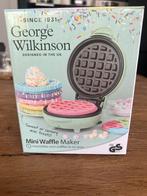 George Wilkinson Mini Wafelmaker - Nieuw in doos!, Witgoed en Apparatuur, Wafelijzers, Ophalen of Verzenden, Nieuw
