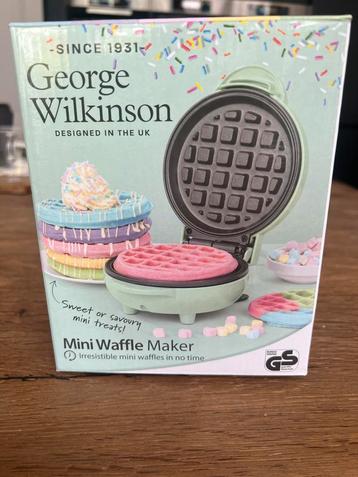 George Wilkinson Mini Wafelmaker - Nieuw in doos! beschikbaar voor biedingen