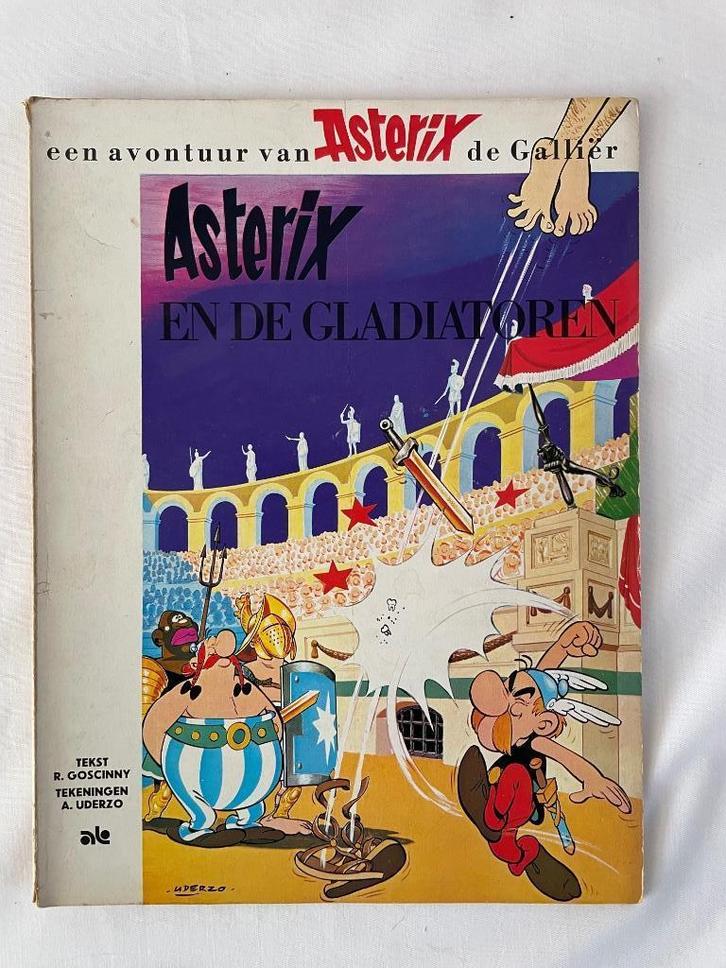 Asterix en de Gladiatoren. 1972, Boeken, Stripboeken, Gelezen, Eén stripboek, Ophalen of Verzenden