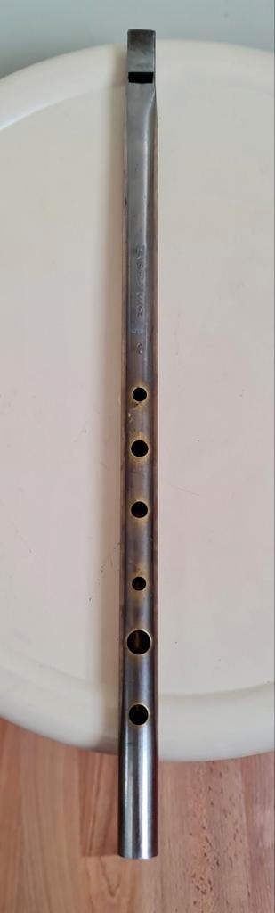 Hohner tin whistle in C - penny whistle tinnen fluit uniek, Muziek en Instrumenten, Blaasinstrumenten | Blokfluiten, Gebruikt