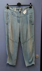 Madeleine soepele denim 7/8e broek / jeans mt 42 L nr 35824, Kleding | Dames, Broeken en Pantalons, Blauw, Maat 42/44 (L), Madeleine