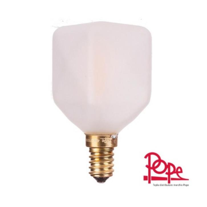 Pope Cube LED E14 - 4W - 250lm - extra warm wit - dimbaar, Huis en Inrichting, Lampen | Losse lampen, Nieuw, Led-lamp, Minder dan 30 watt