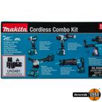 Makita Combiset | DDF484 | DTD156 | DGA504 | DJR186 | DTM51, Nieuw