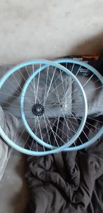 Wielset 26 inch voor en achterwiel met Terugtraprem, Fietsen en Brommers, Fietsonderdelen, Ophalen, Gebruikt, Algemeen, Wiel