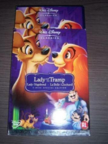 Walt Disney Classics Lady & Tramp 2-disc met schuifhoes  beschikbaar voor biedingen