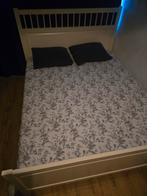 Ikea Hemnes bed, Huis en Inrichting, Slaapkamer | Bedden, 180 cm, Gebruikt, Wit, Hout