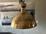Grote Industriële Messing Hanglamp - Loft & Factory Style, Ophalen, Minder dan 50 cm