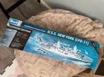 Limited editon; Revell U.S.S new york, Hobby en Vrije tijd, Modelbouw | Boten en Schepen, Ophalen of Verzenden, Nieuw, 1:200 of kleiner