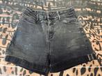 LMTD zwarte grijze korte jeans spijkerbroek maat 176, Broek, LMTD, Zo goed als nieuw, Verzenden