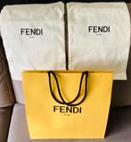 Fendi Roma Draagtas en 2 vanillekleurige schoenenzakken, Ophalen, Zo goed als nieuw, Verpakking