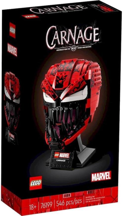 Lego marvel 76199 venom carnage helm buste NIEUW MISB, Kinderen en Baby's, Speelgoed | Duplo en Lego, Nieuw, Ophalen of Verzenden