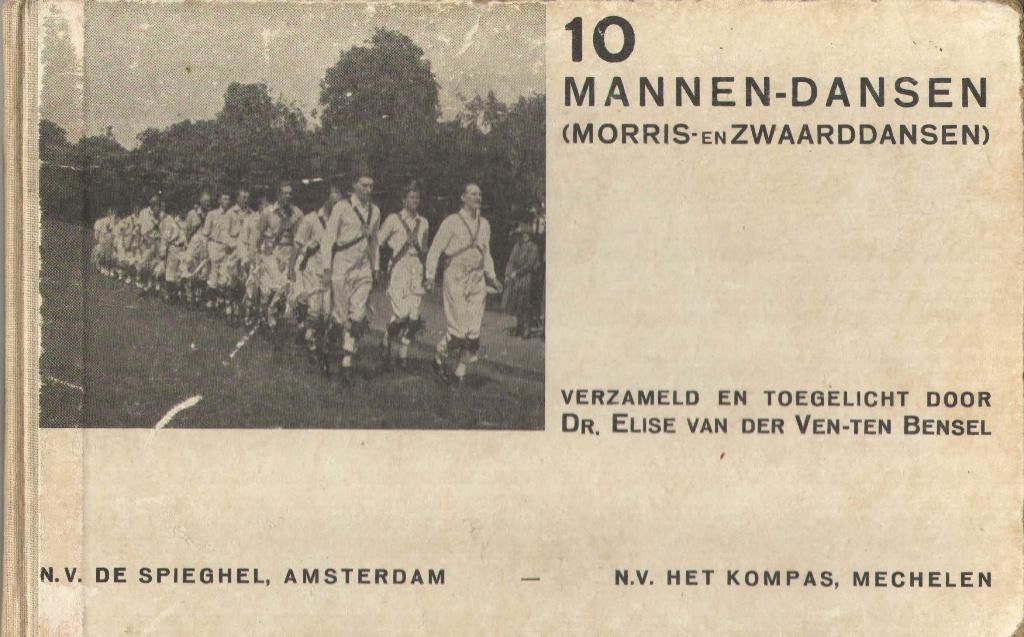 10 mannendansen (Morris- en zwaarddansen), Gelezen, Ophalen of Verzenden, E. van der Ven-Ten Bensel, Overige onderwerpen