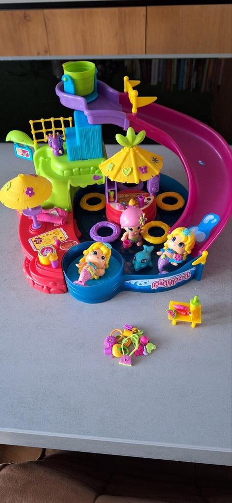 Pinypon Zwembad met Accessoires, Kinderen en Baby's, Speelgoed | Overig, Ophalen, Gebruikt, Jongen of Meisje