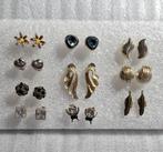 10 paar / diverse / lot ZILVEREN (925 / 835) oorbellen, Ophalen, Zo goed als nieuw, Knopjes of Stekers, Zilver
