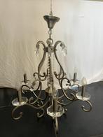 zware licht metalen kroonluchter, Ophalen of Verzenden, Gebruikt, Metaal, Barok